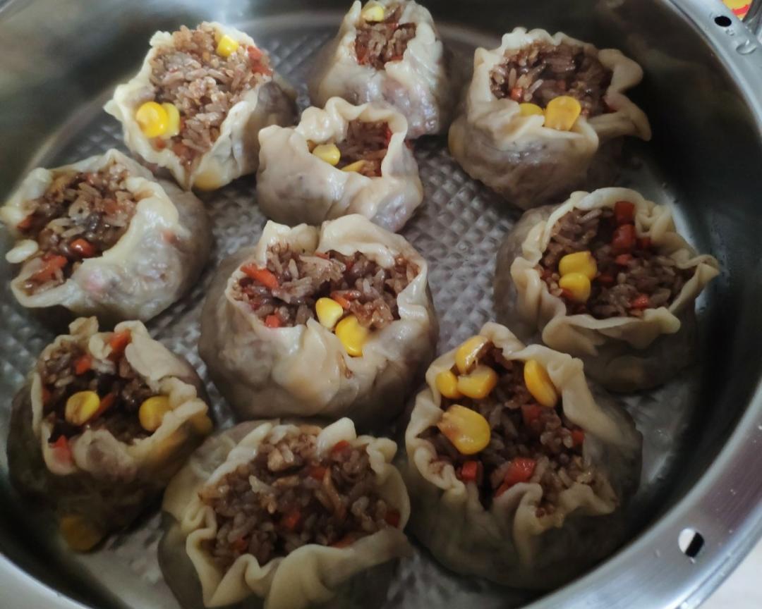 胡萝卜玉米烧麦