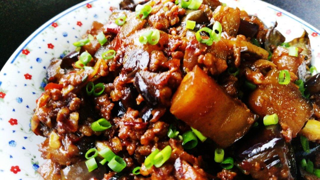 肉沫烧茄子(无敌下饭菜)