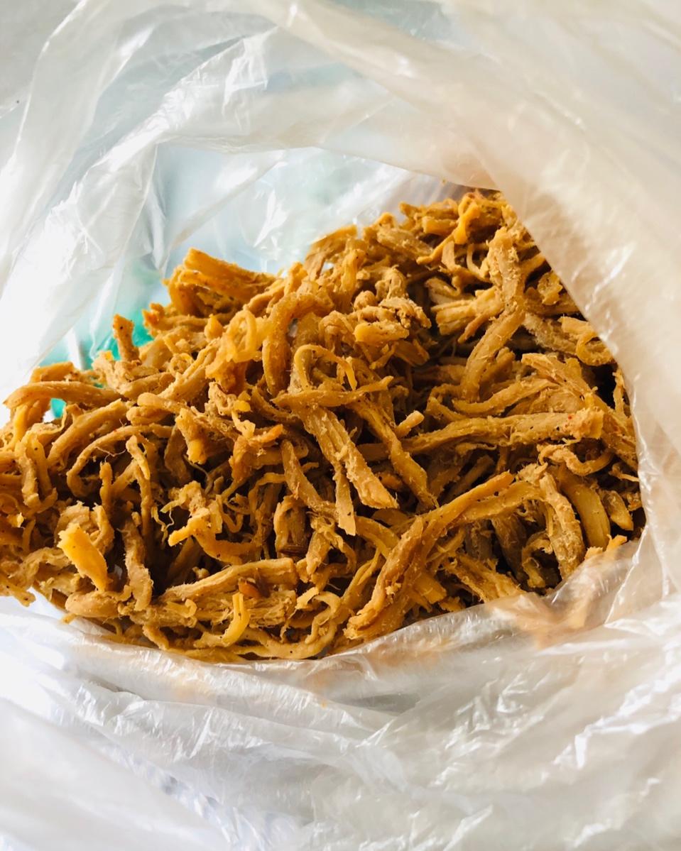 五香孜然烤鸡胸肉丝干（减肥零食）