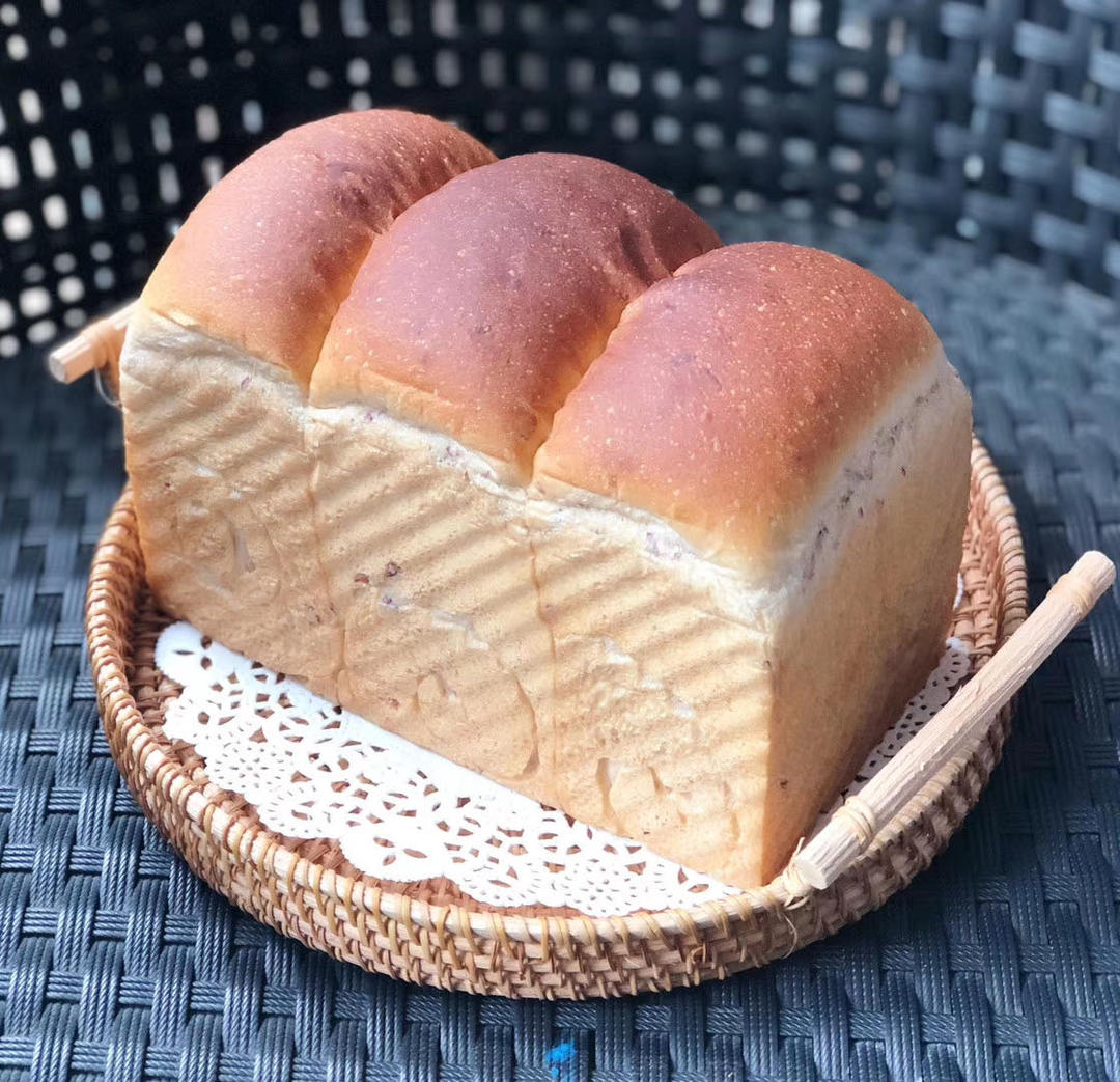 玫瑰吐司（一次发酵法）的做法