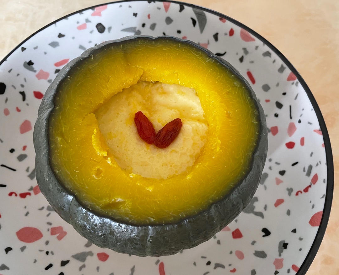 贝贝南瓜蒸蛋（懒人0失败）