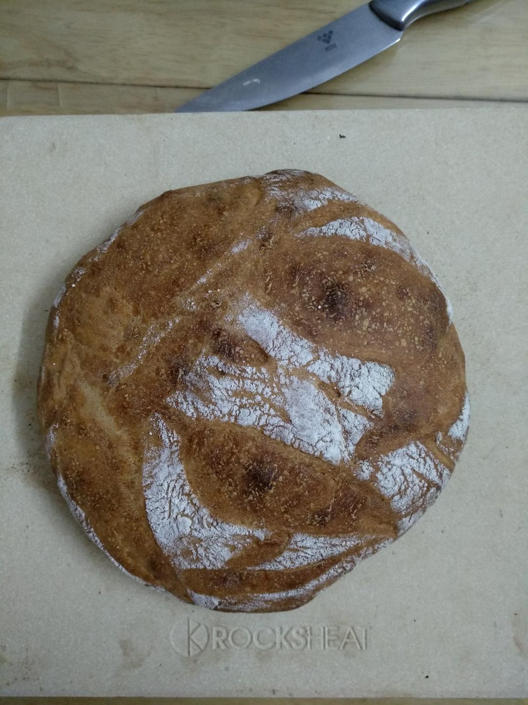 【保罗教你做面包】天然酵母面包（经典酸面包）