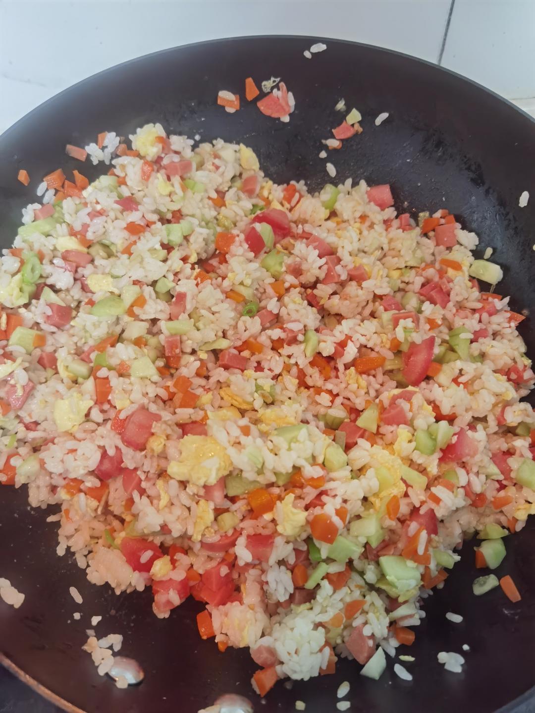 黄金家常炒米饭