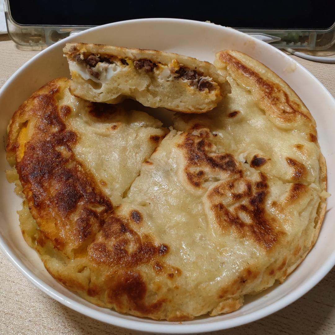 夏妈厨房大份肉蛋堡