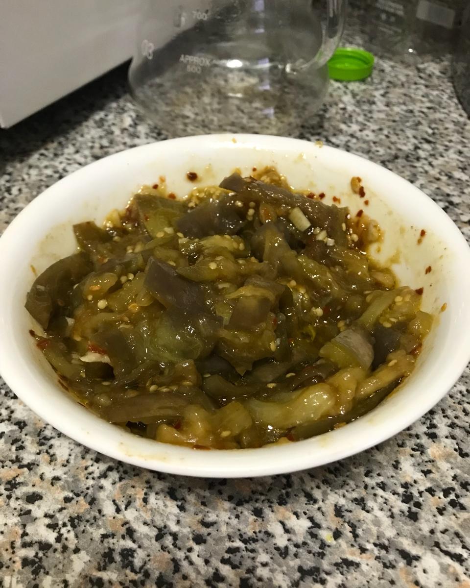 韩式凉拌茄子