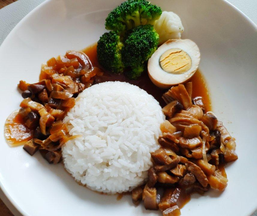 好吃到停不下来的卤肉饭