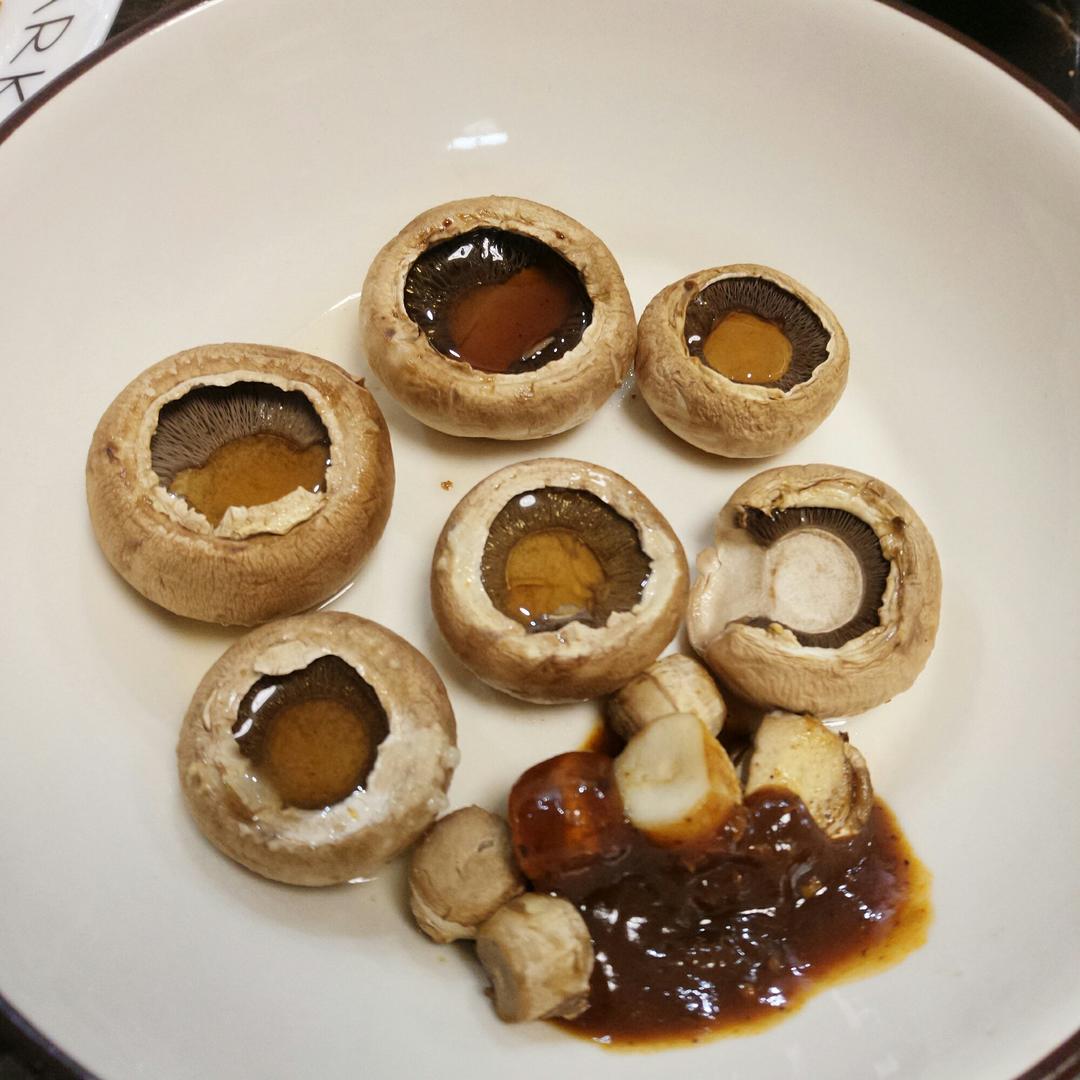 烤蘑菇