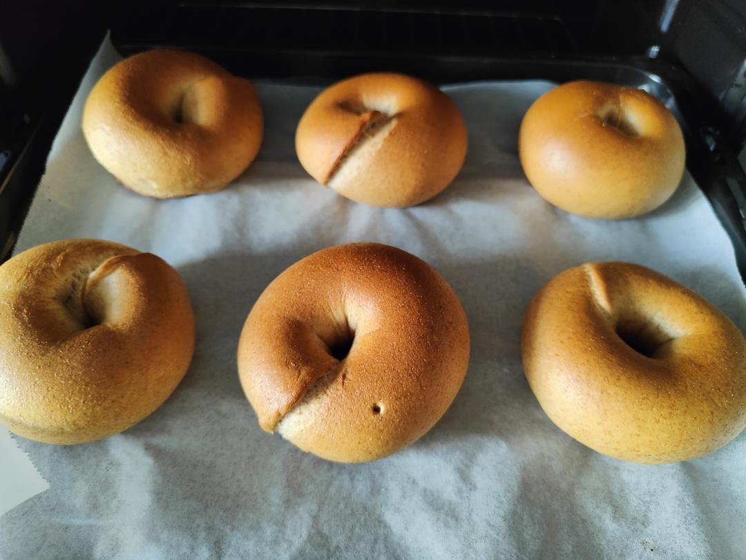 100%全麦贝果 基础纯全麦贝果