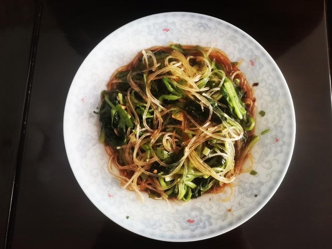 万能凉拌菜料汁（凉拌菠菜粉丝）
