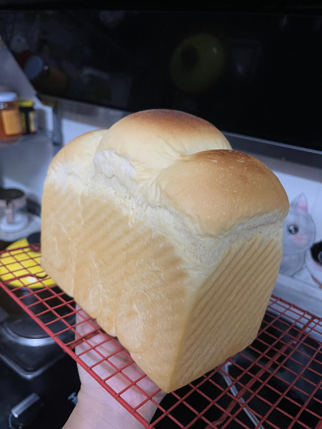 夺命软吐司(๑´ڡ`๑)超软拉丝极速方便的一次发酵吐司