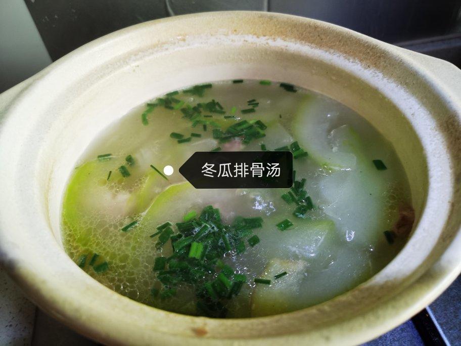 冬瓜排骨汤，夏天的味道