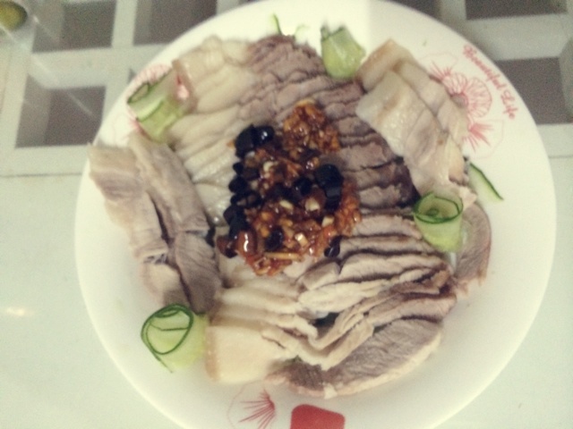 一夫食堂蒜泥白肉