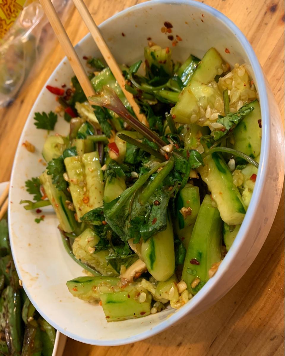 🔥5分钟快手-凉拌黄瓜，上桌秒没，爽口开胃