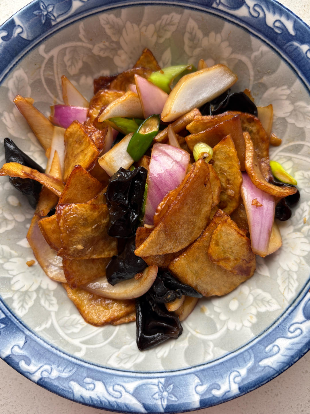 家常炒土豆片