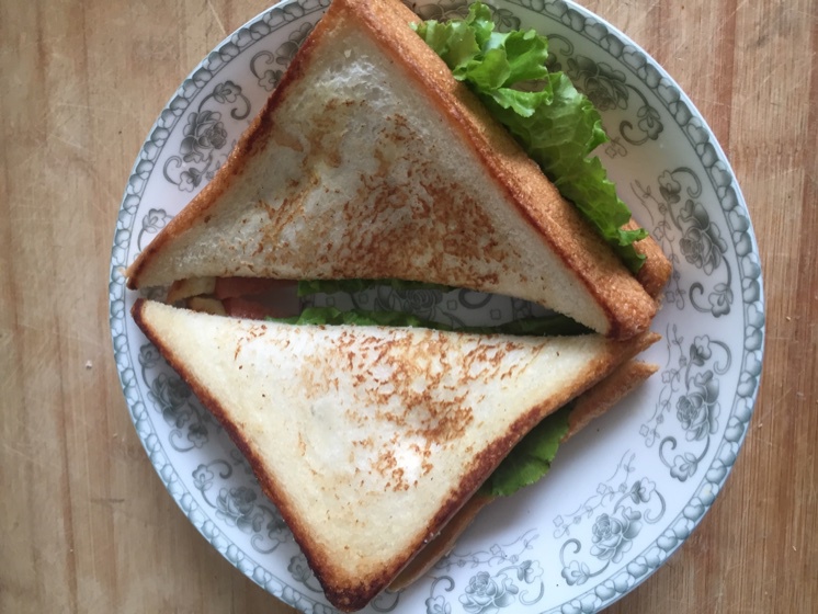 火腿芝士三明治