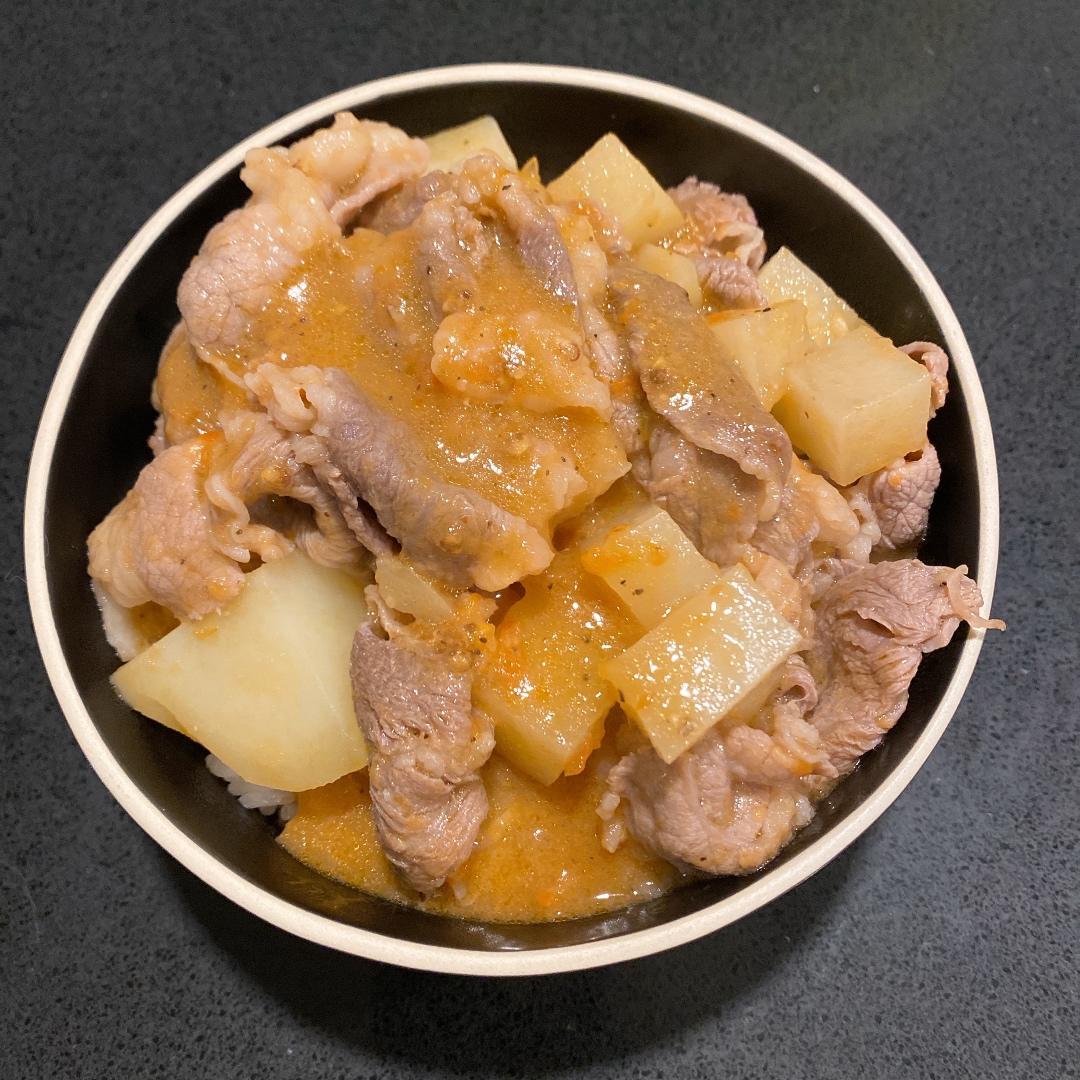 番茄土豆肥牛锅