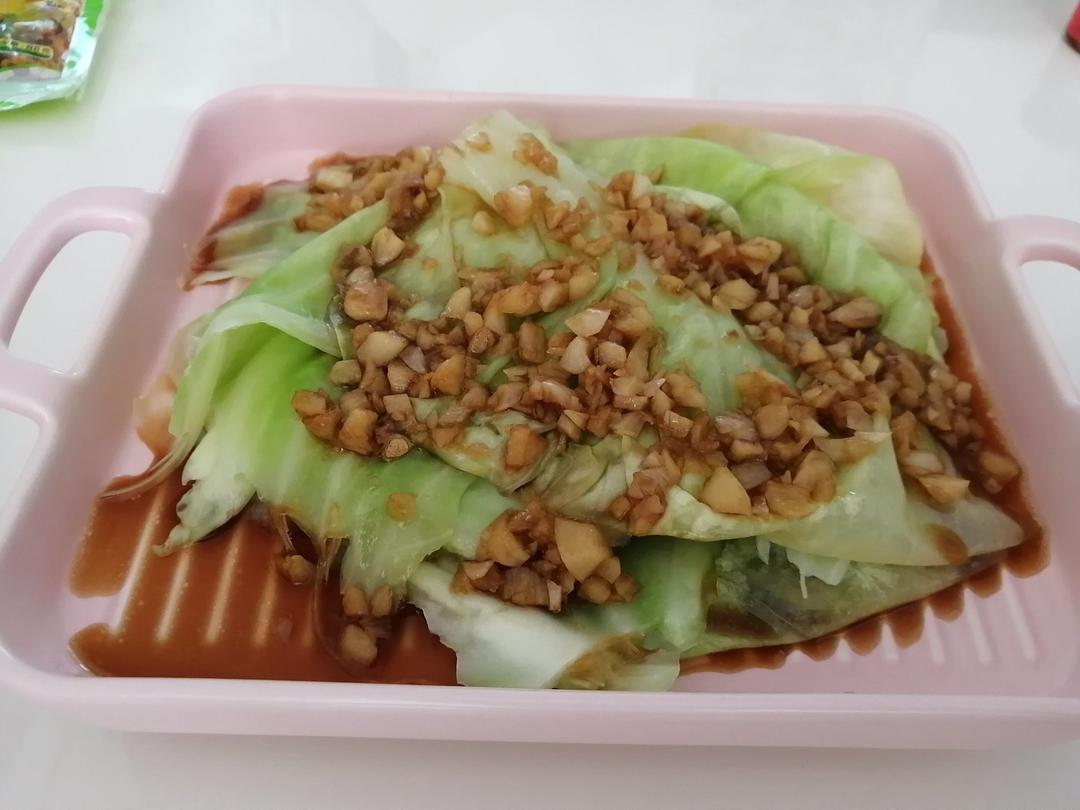 白灼生菜