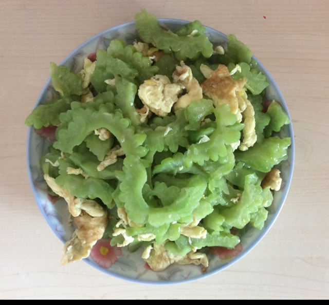 苦瓜炒蛋