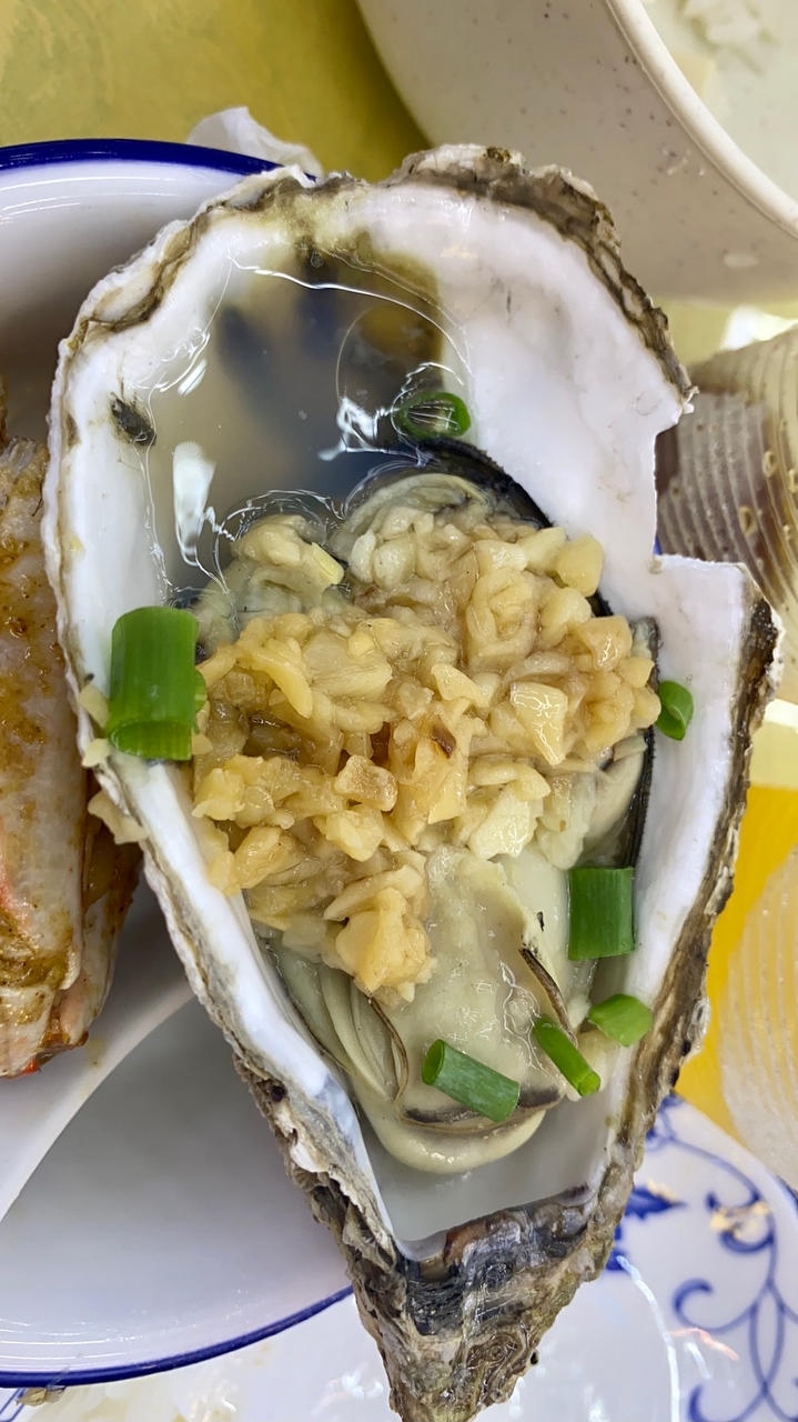 超简单～蒸蒜蓉生蚝