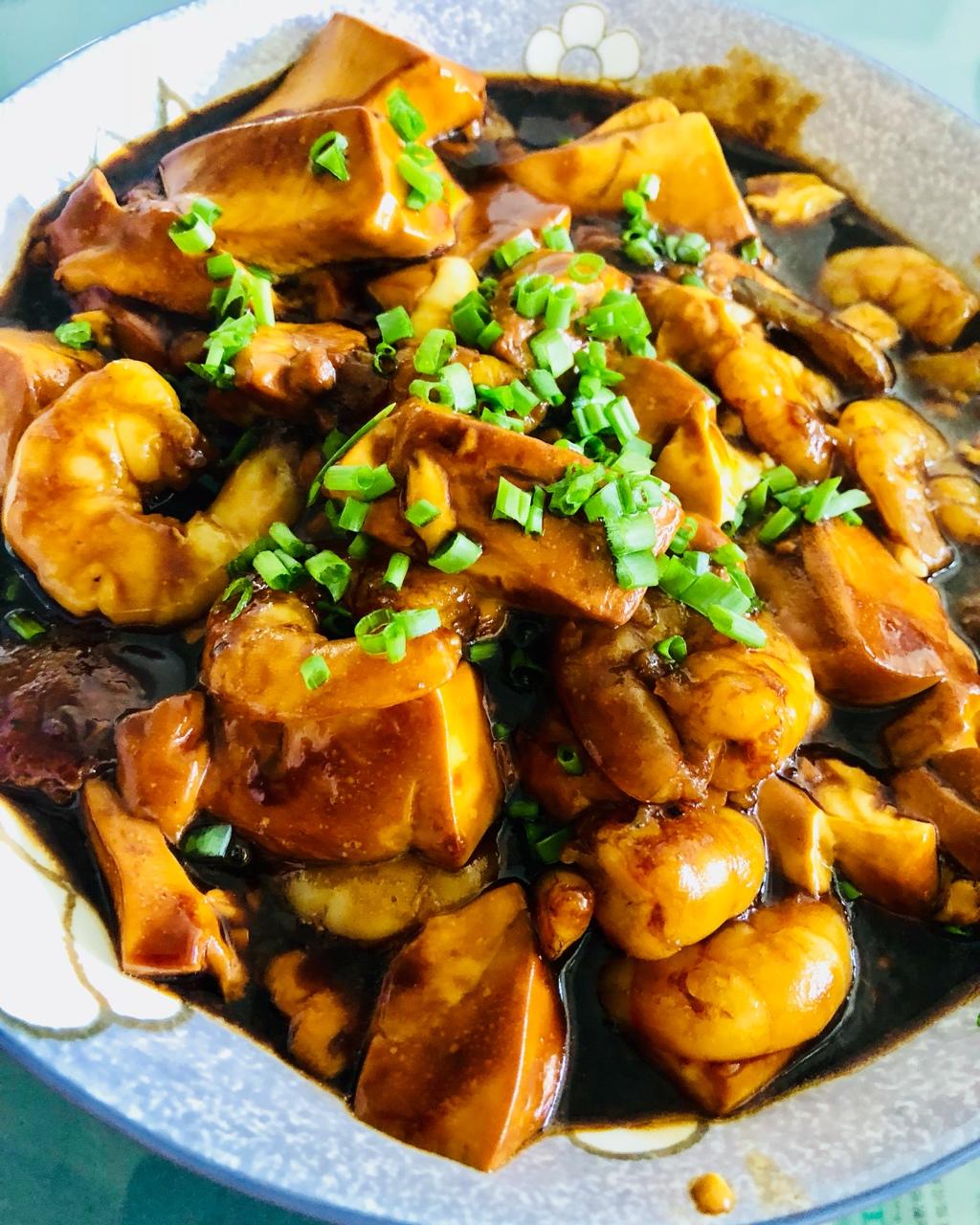 虾仁豆腐