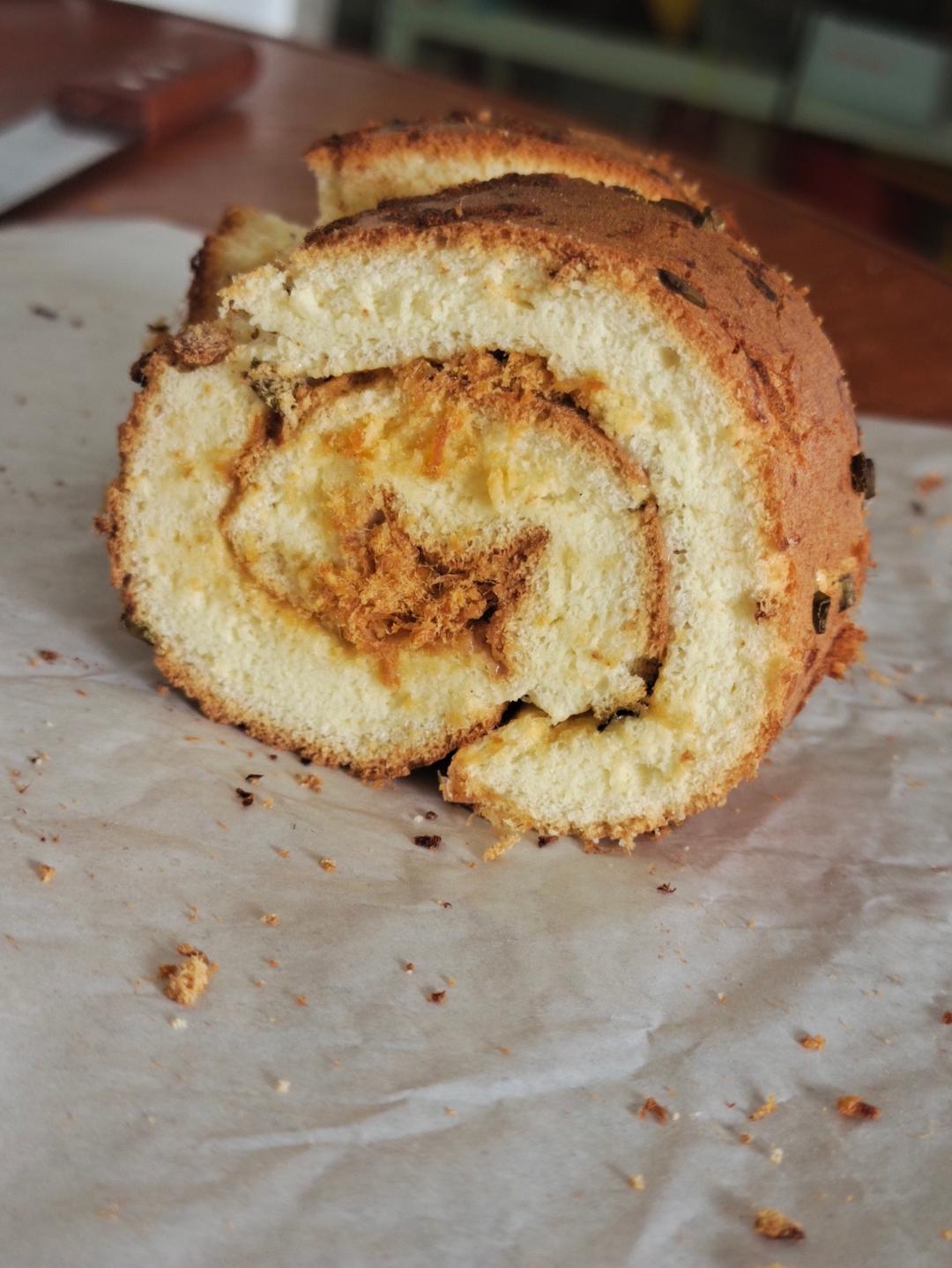 【蛋糕卷小分队】7：烫面蛋糕卷