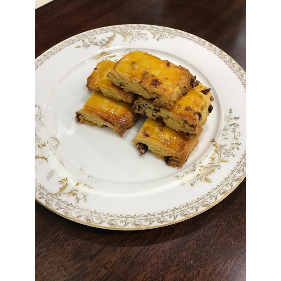 蔓越莓(葡萄)奶酥  适合给孩子的少糖配方😉