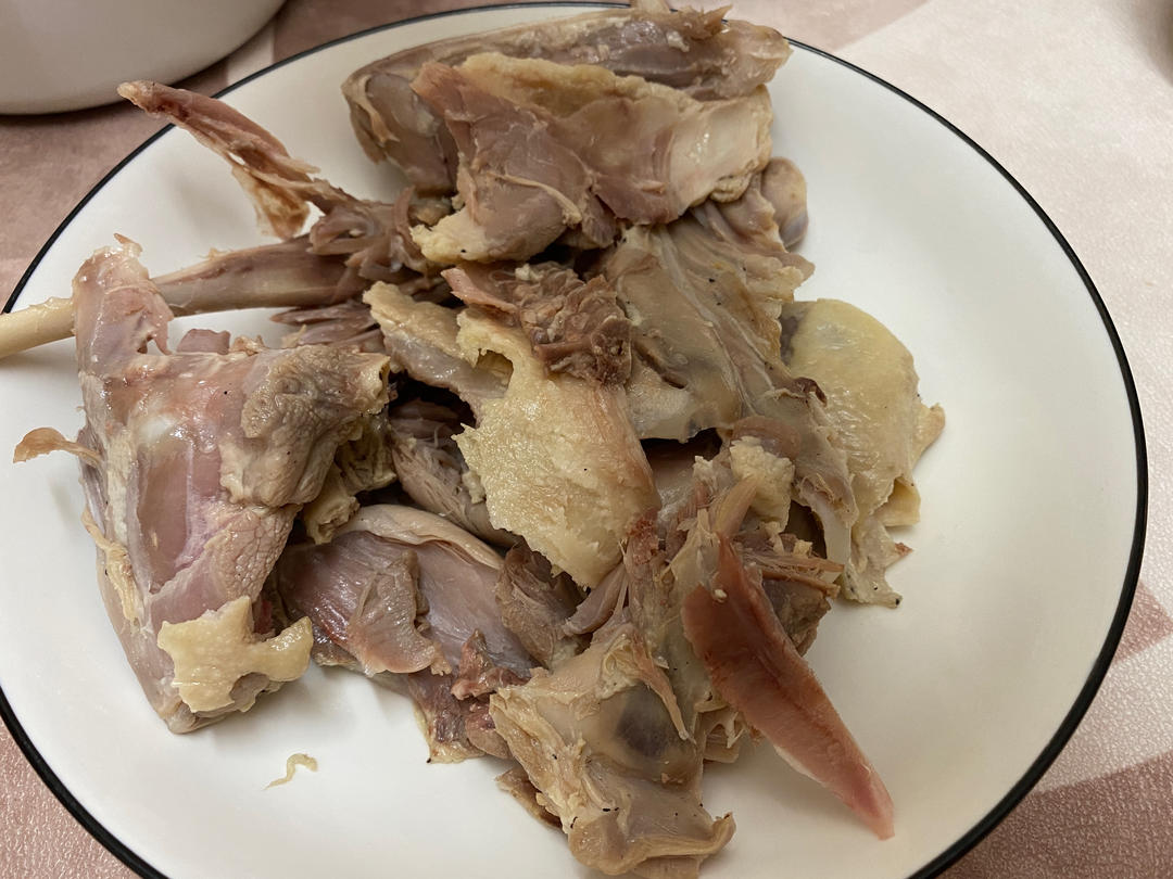 首次成功的盐水鸭腿