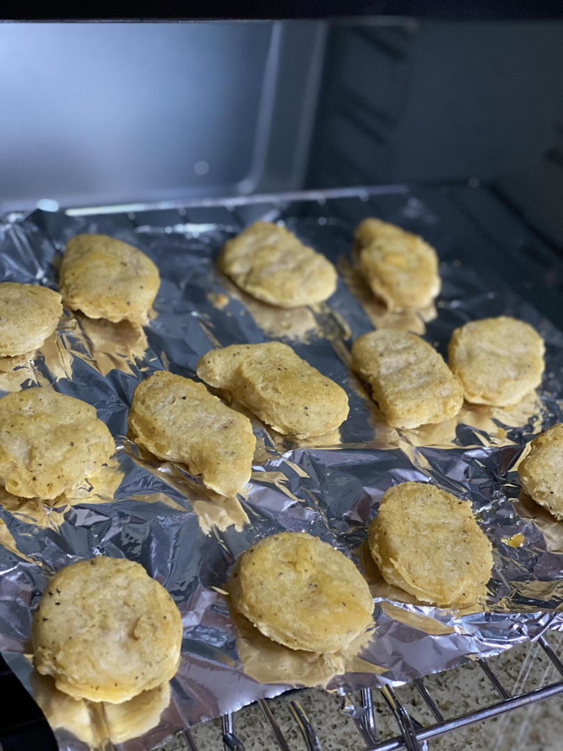 非油炸.烤箱版上校鸡块