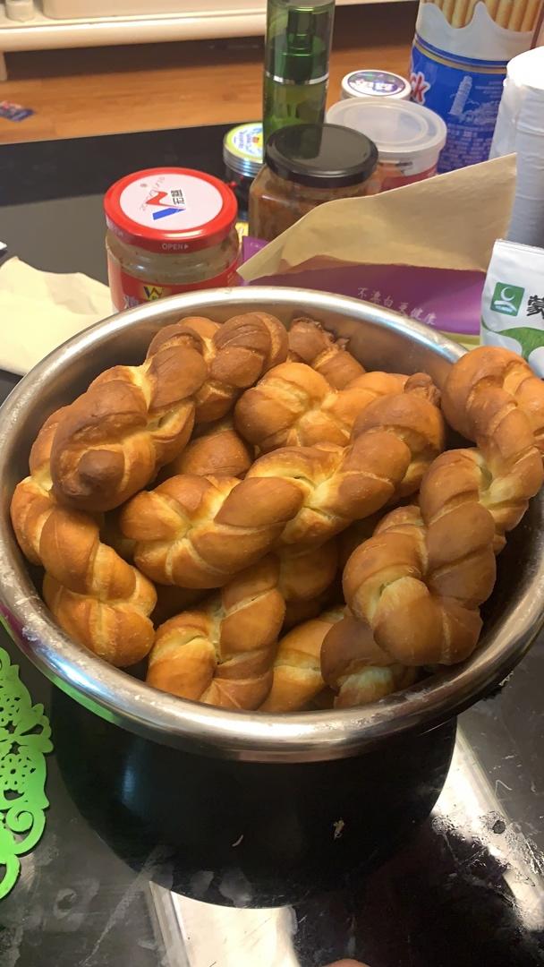 超级松软的奶香麻花