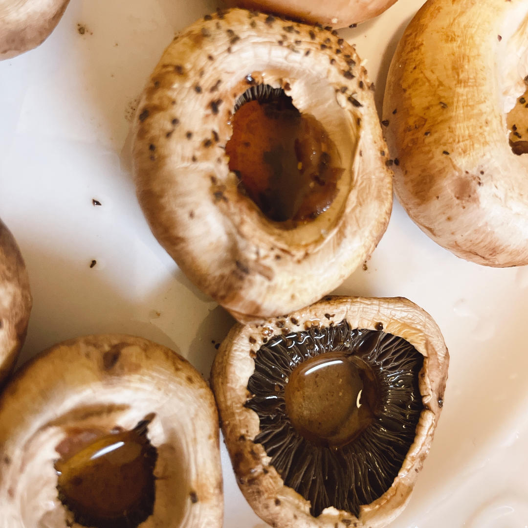 健康无油的烤口蘑，鲜美无比!