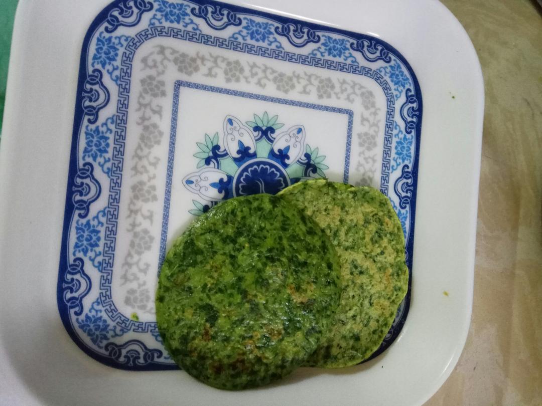 宝宝辅食：菠菜虾皮煎饼（8m+）