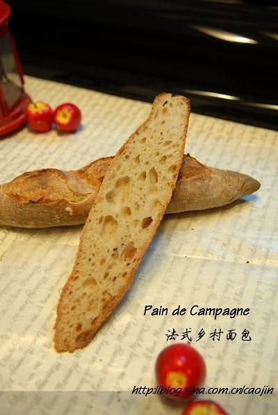 法式乡村面包的做法