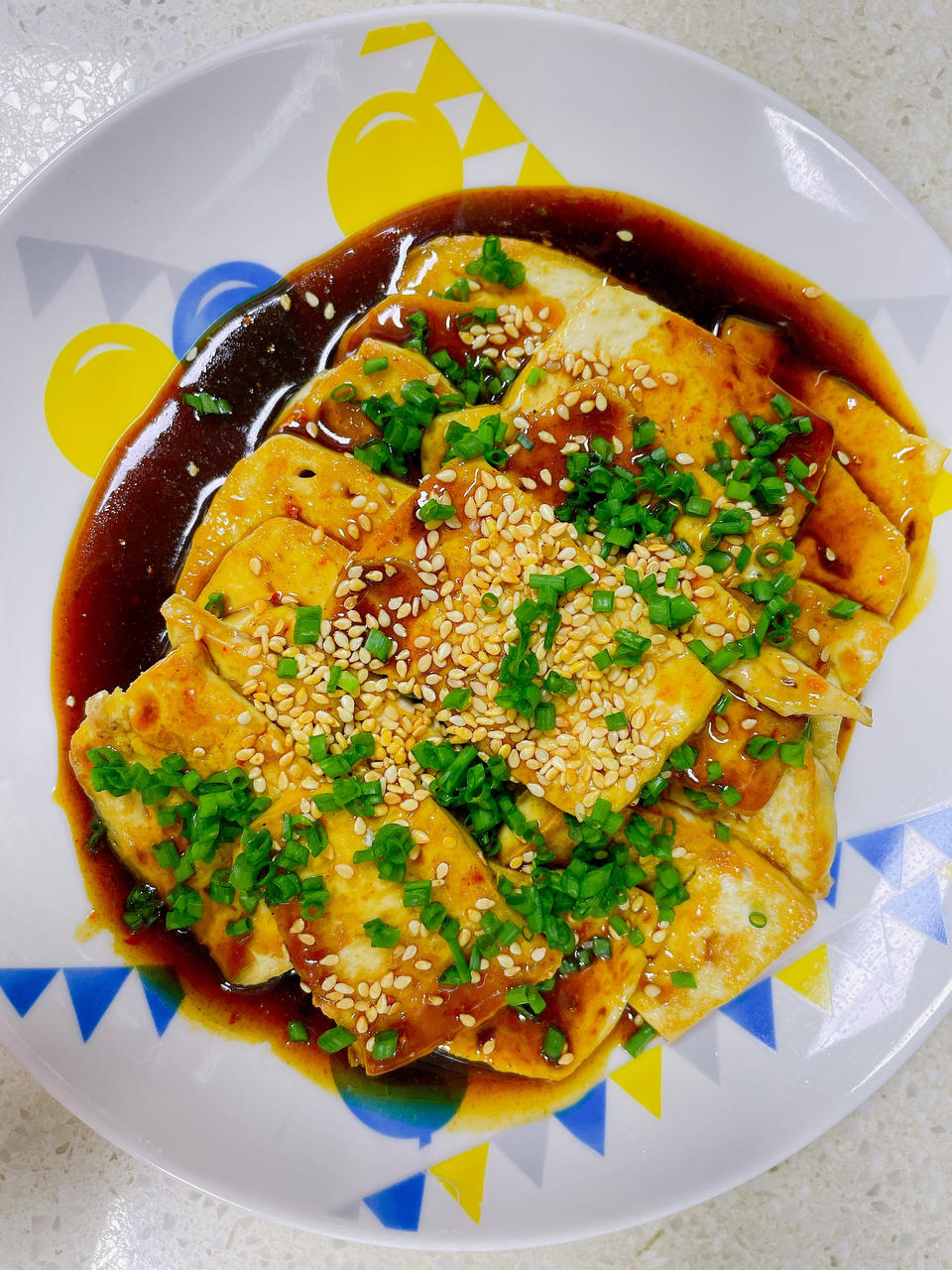 秒杀夜市香豆腐(煎豆腐)