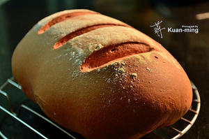 甜菜根麵包 Beetroot Bread     By差不多食谱的做法 步骤5