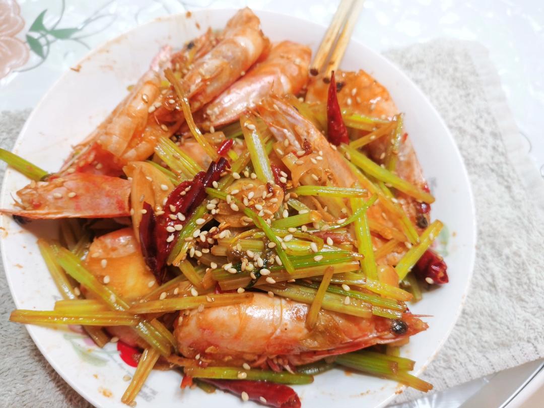 干锅香辣虾