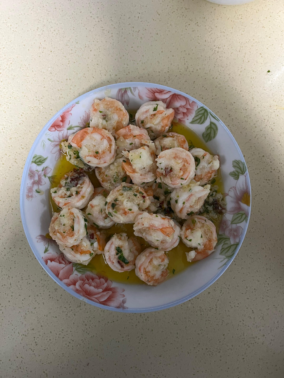 西班牙蒜香橄榄油浸虾【特级初榨橄榄油】