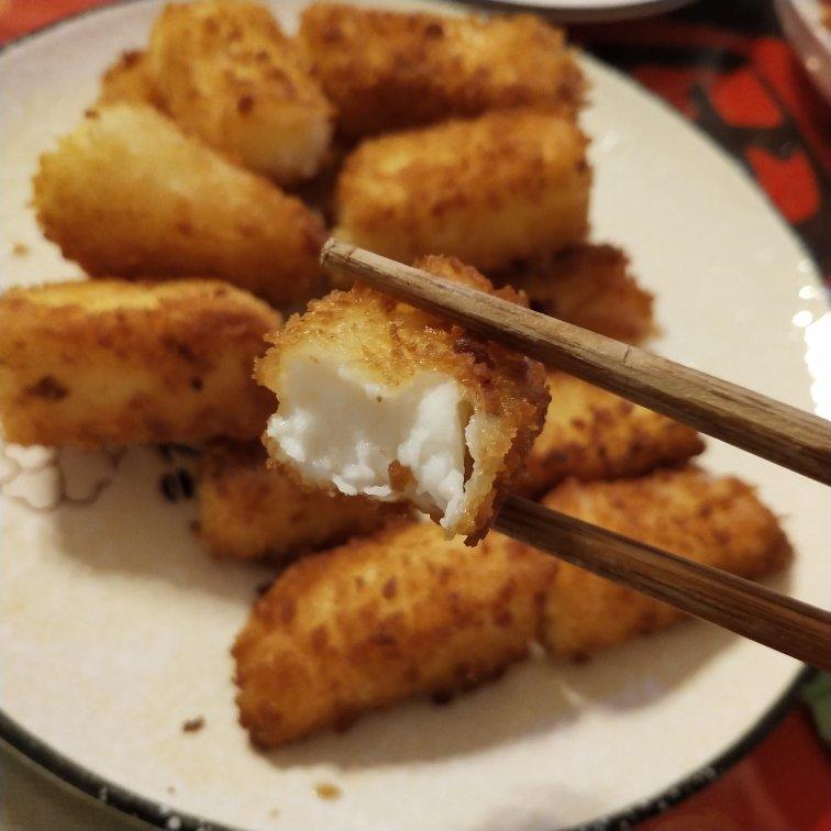 炸鲜奶糕【简单易做】