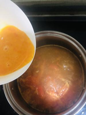 西红柿鸡蛋紫菜汤的做法 步骤6