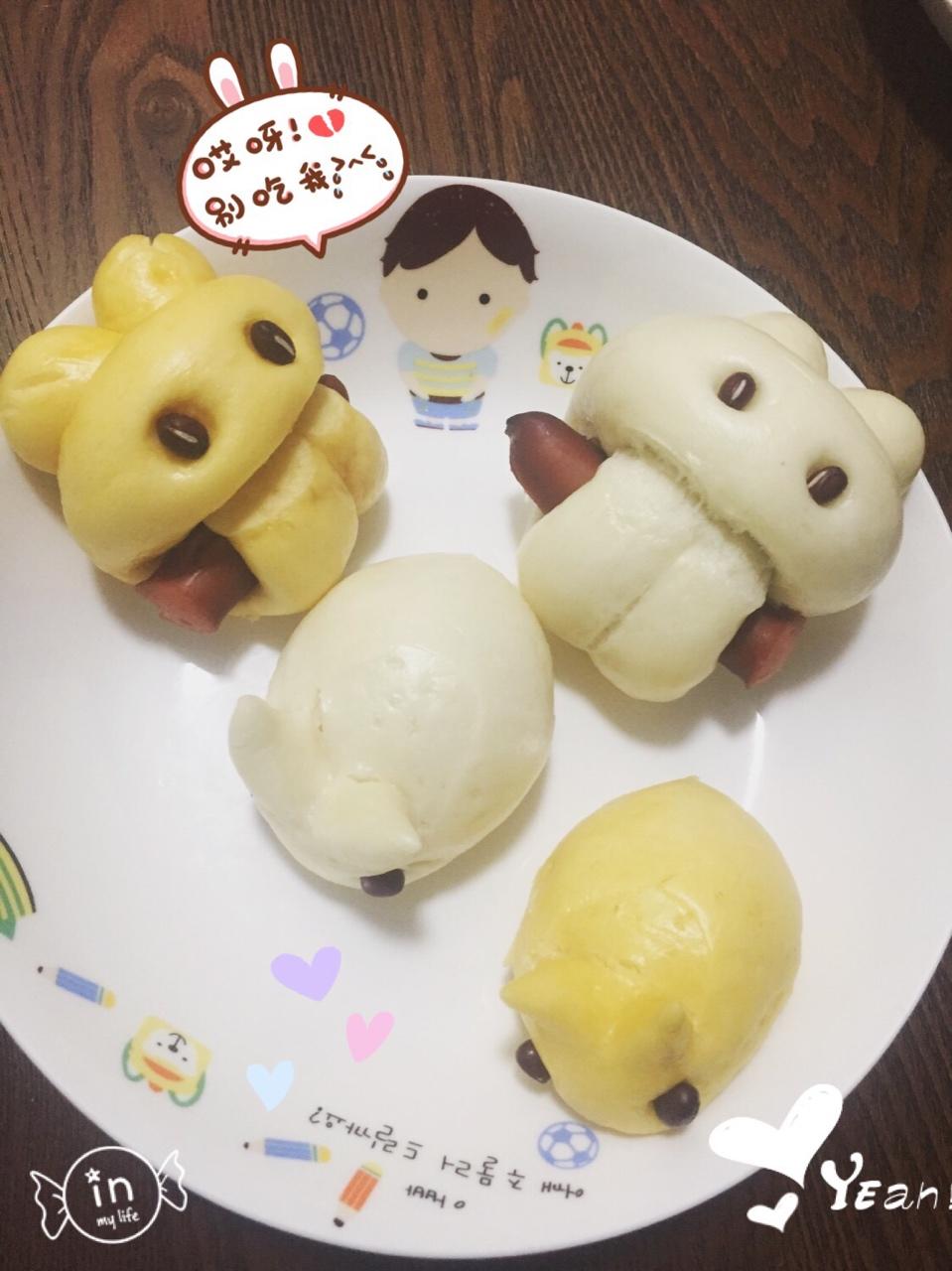 香肠兔子馒头卷