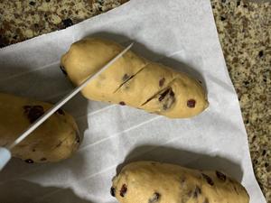 懒人面包机版黑糖蔓越莓全麦面包的做法 步骤17