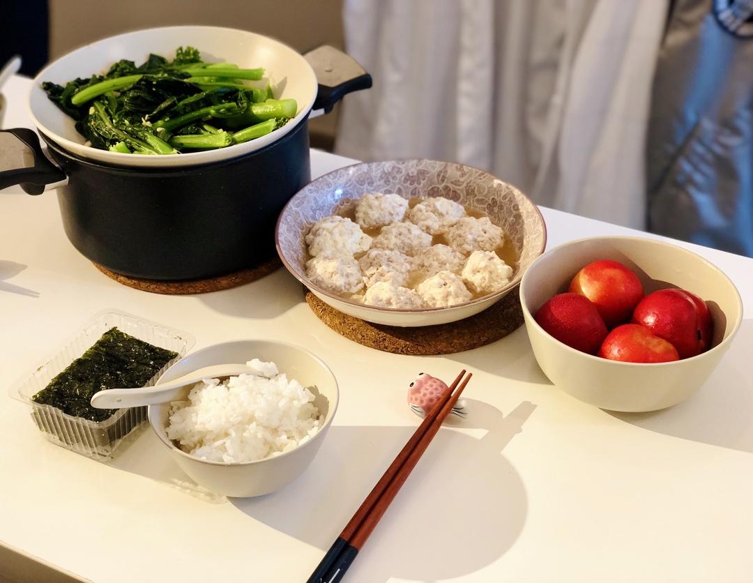 豆腐圆子（消耗熟咸蛋白）