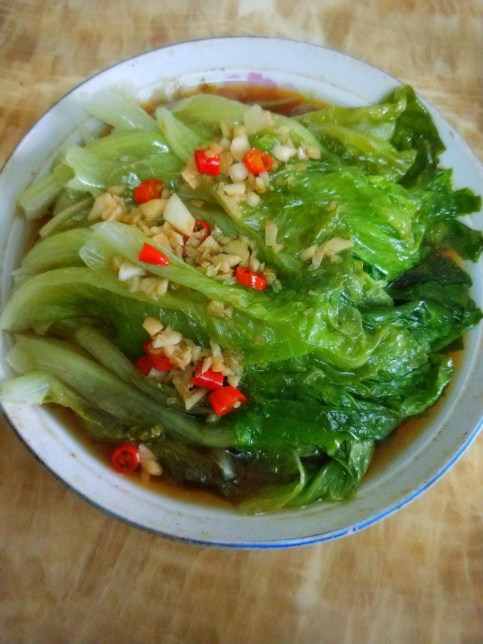 家常菜 蚝油生菜