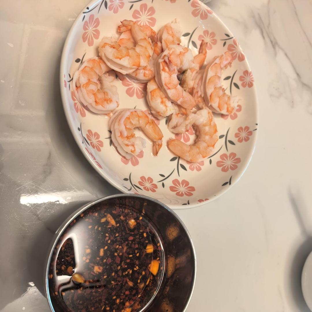最简单的白灼虾（水煮）盐水基尾虾