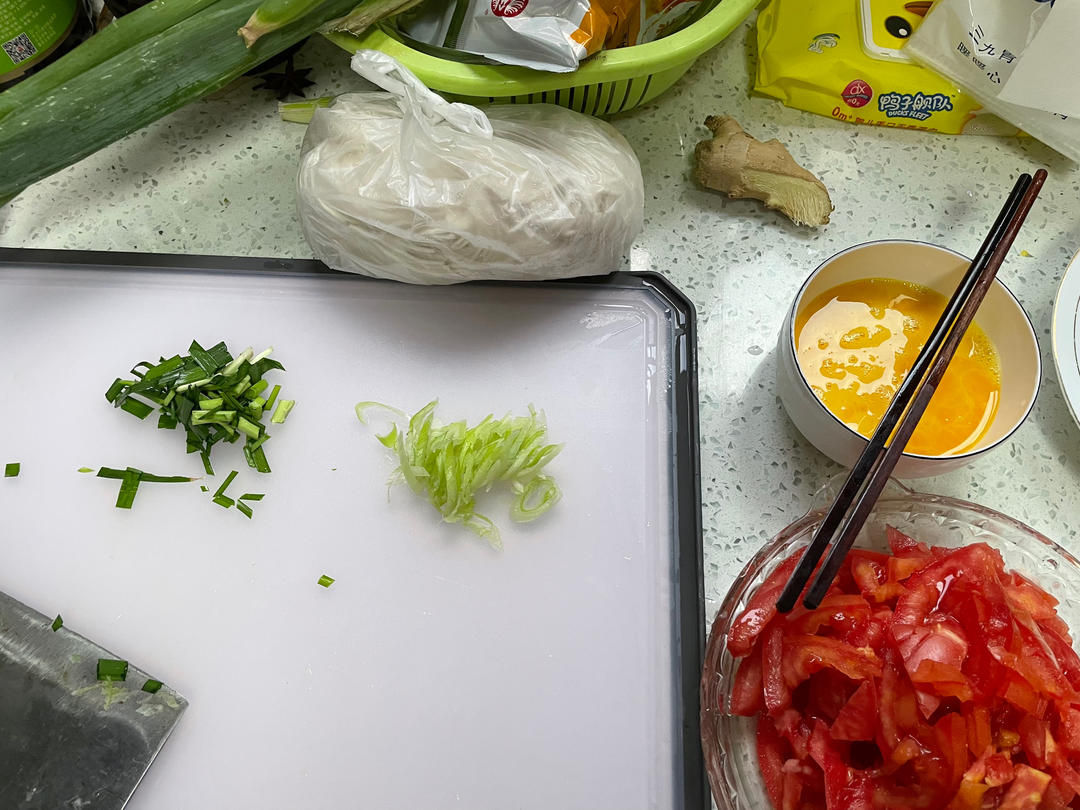 汤都要喝光的西红柿鸡蛋面