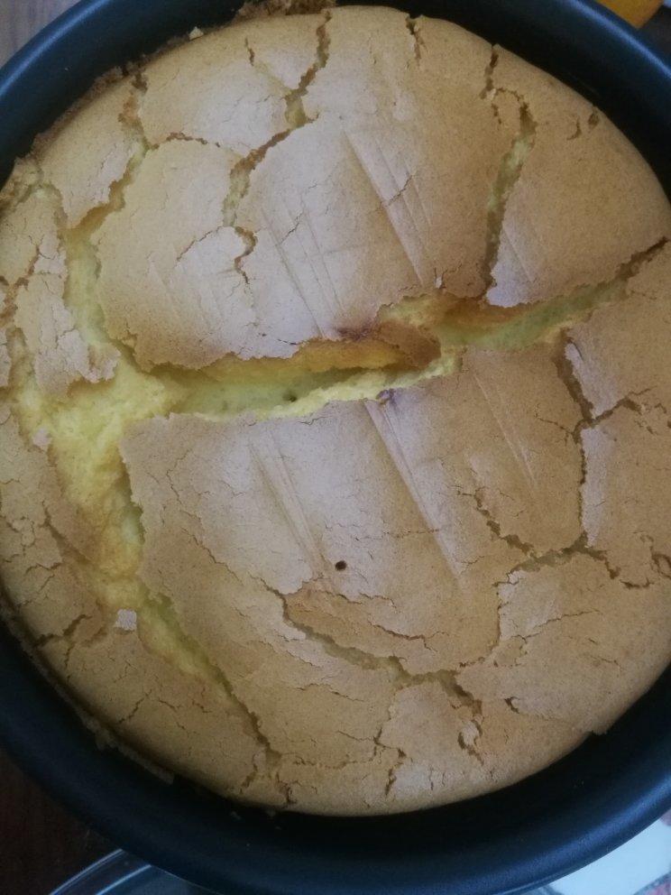 超好记八寸戚风蛋糕（后蛋法）