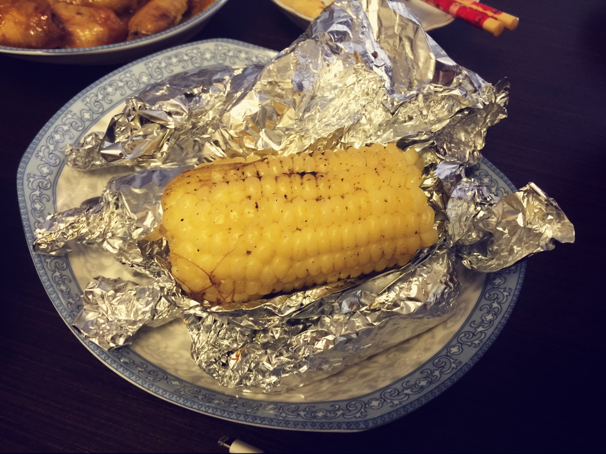 奶香烤玉米
