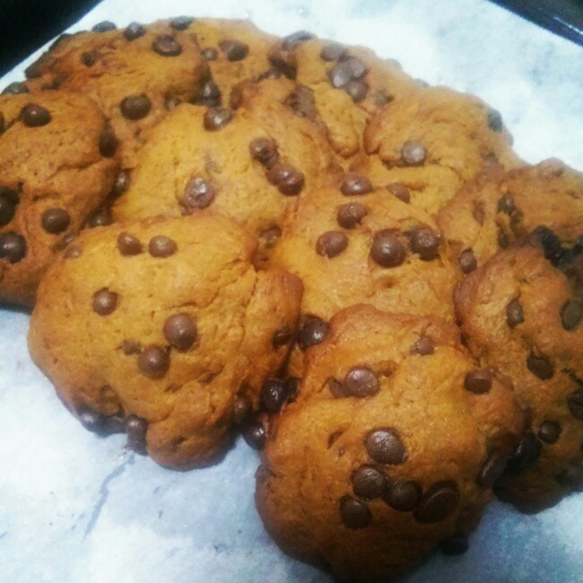 素食版葡萄巧克力软曲奇