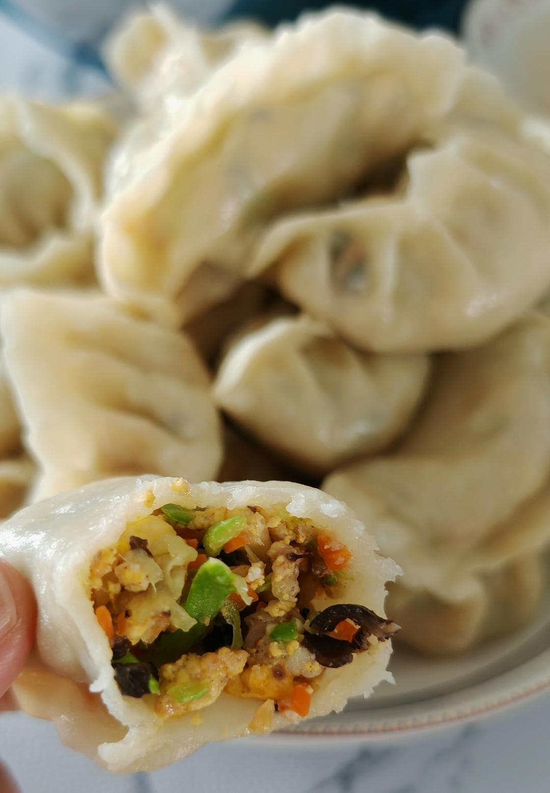 超好吃西葫芦蒸饺