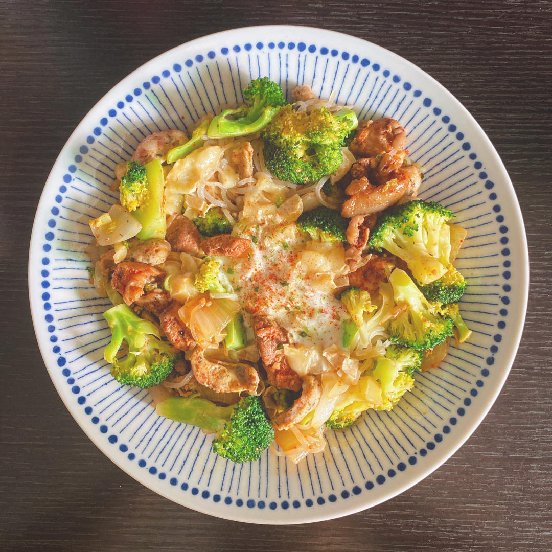 【生酮低碳】芝士鸡肉锅，超快手简单粗暴