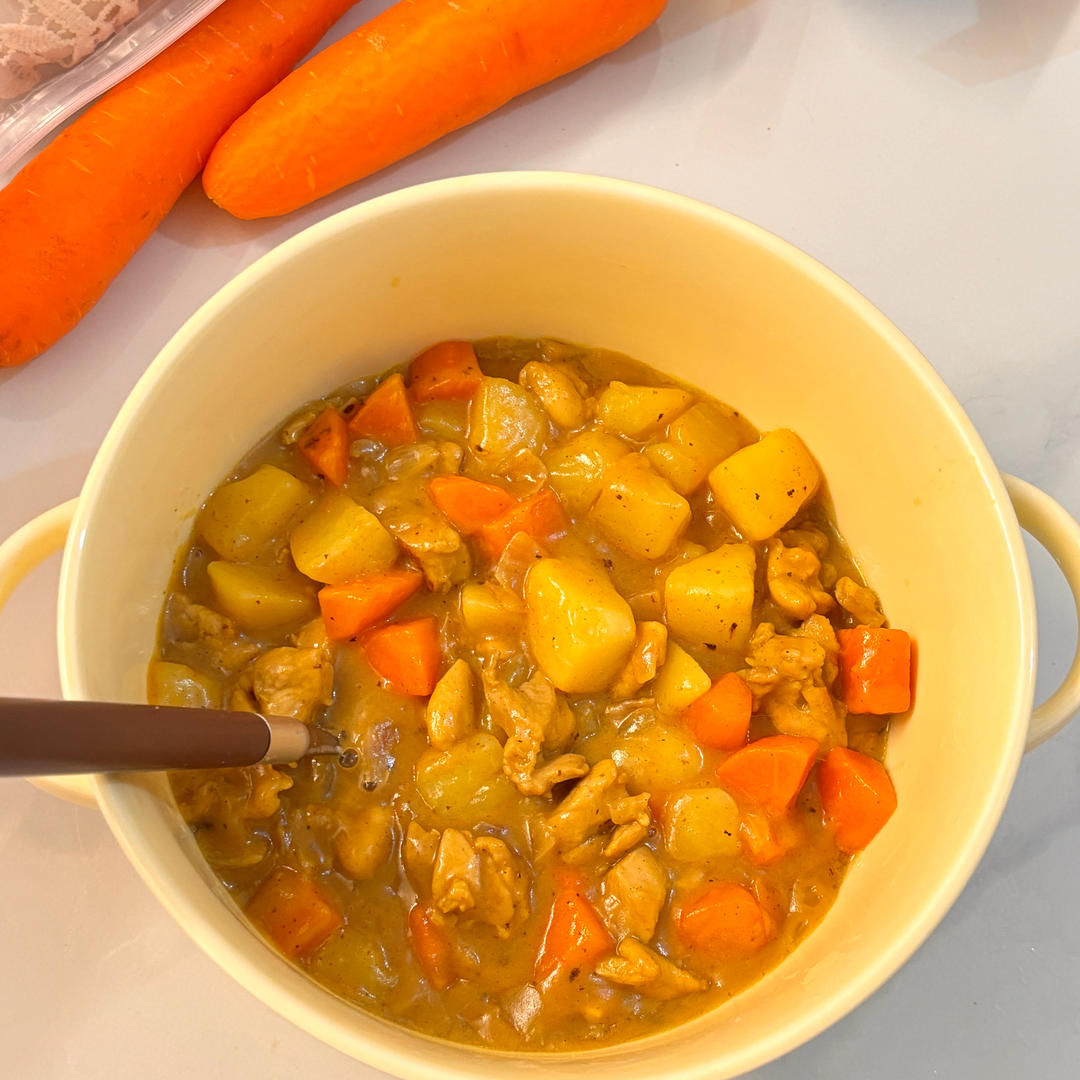 咖喱鸡肉（超详细）